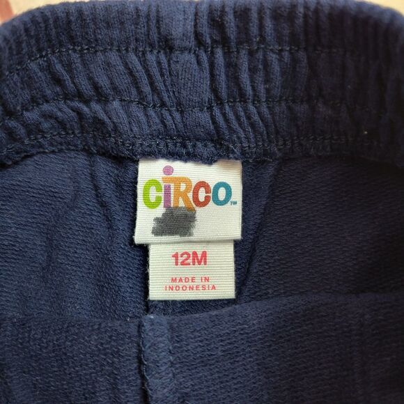 Circo navy shorts 12mo - Picture 3 of 3